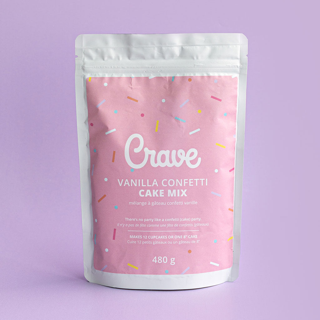 Vanilla Confetti Cake Mix Crave Cupcakes