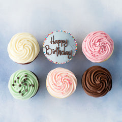 Build Your Own Specialty Half Dozen Original Cupcake Assortment