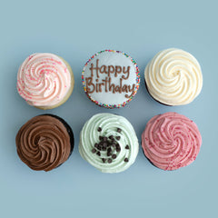 Build Your Own Specialty Half Dozen Original Cupcake Assortment