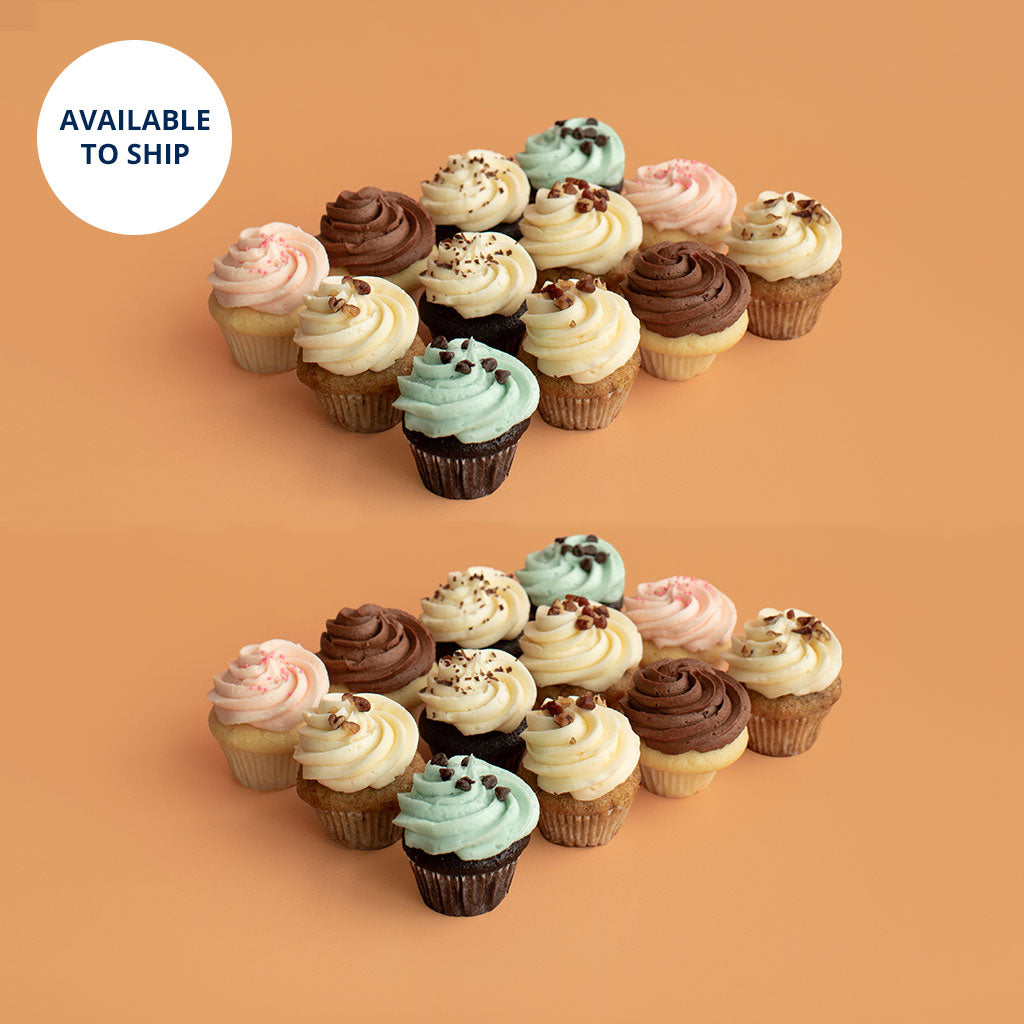 April Mini Cupcake Dozen | Two Pack