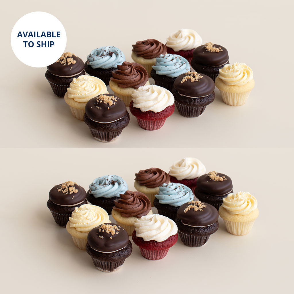 August Mini Cupcake Dozen | Two Pack
