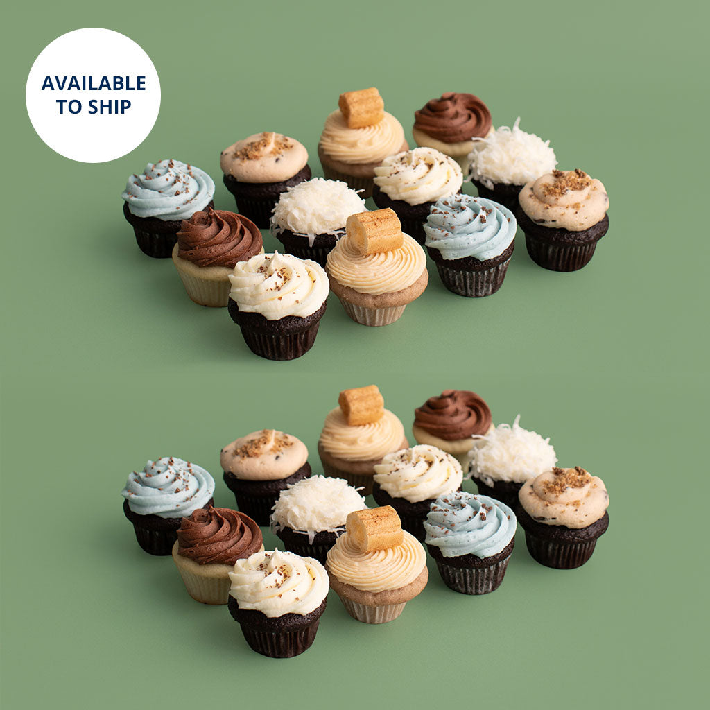 Churro Mini Cupcake Dozen | Two Pack