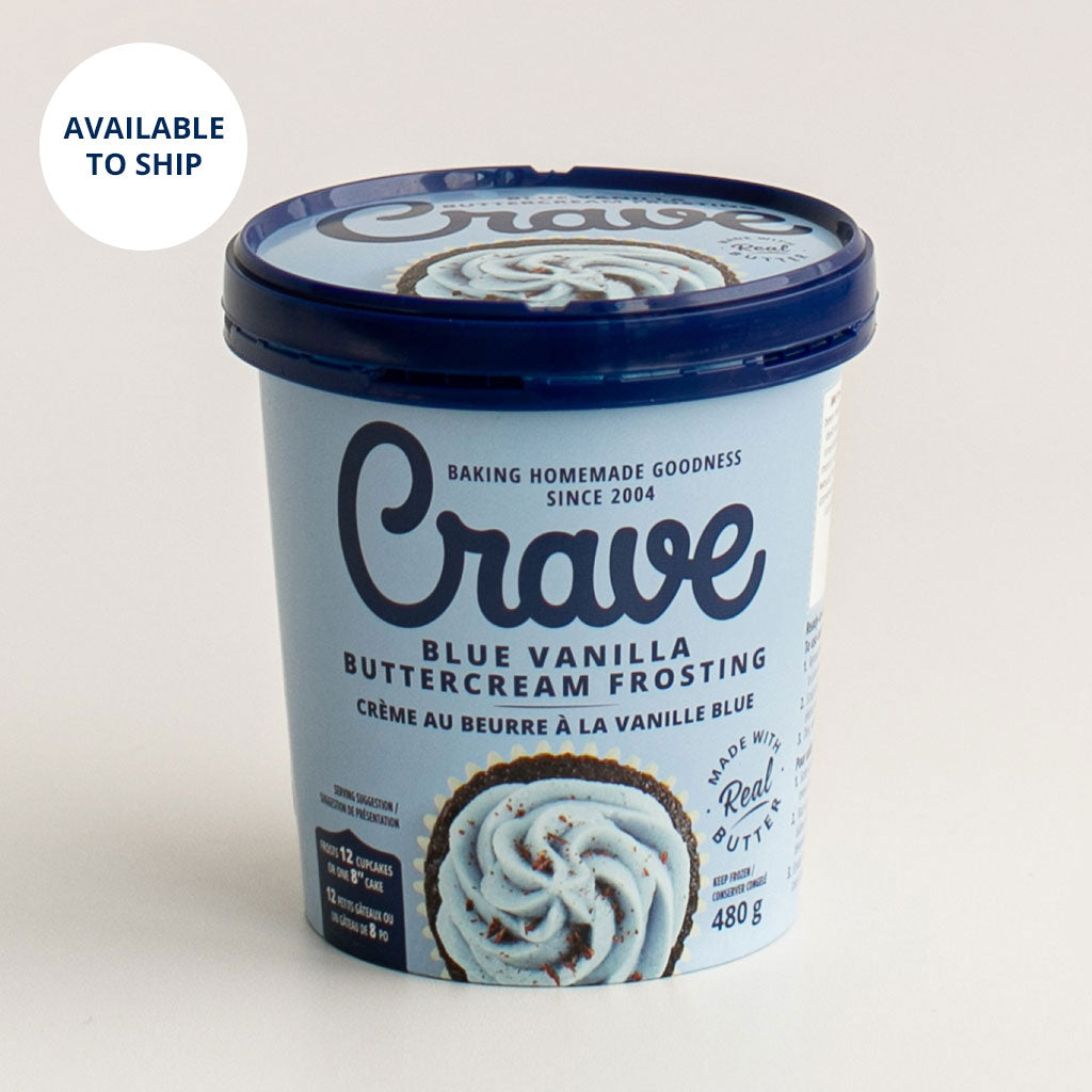 Blue Vanilla Buttercream