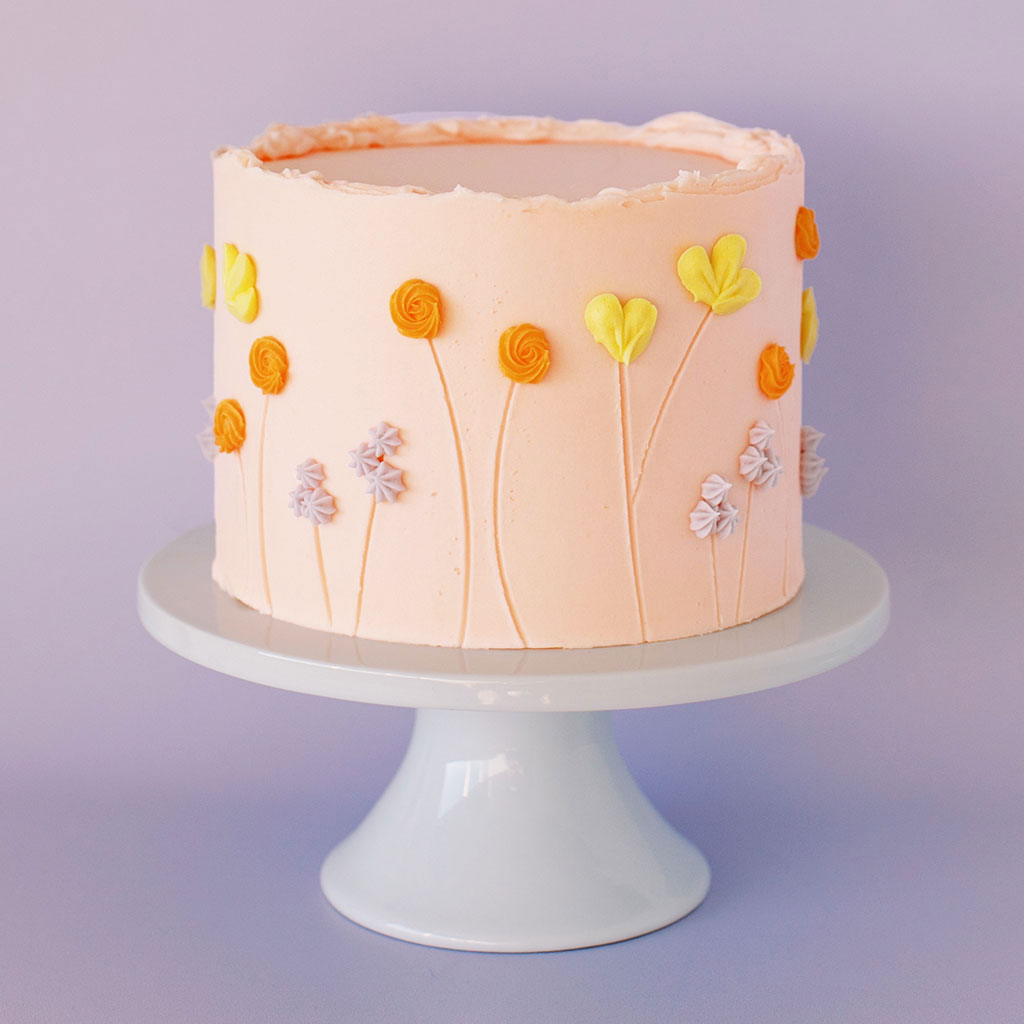 Summer Floral Cake – Crave Cupcakes Summer Floral Cake – Crave Cupcakes