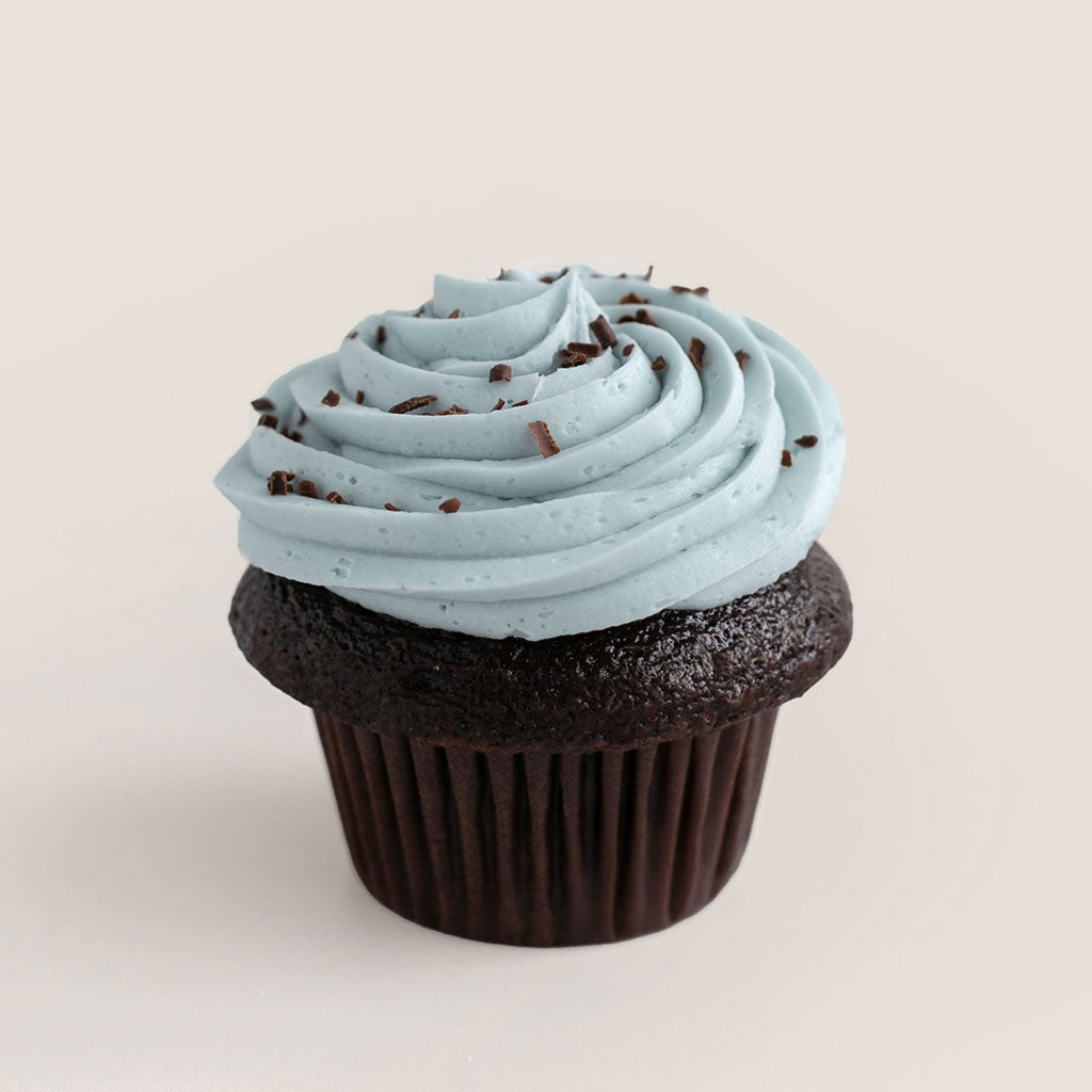 Blue Mini Cupcake Dozen