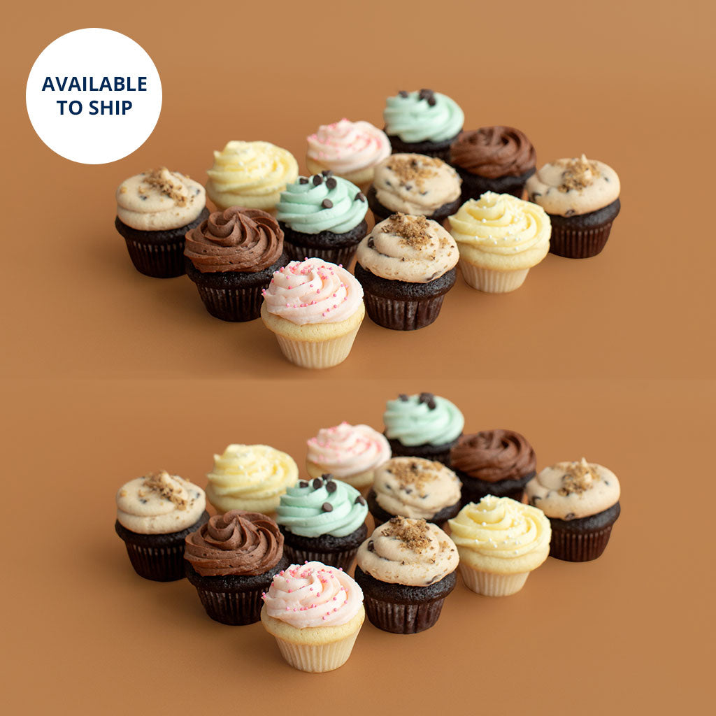 June Mini Cupcake Dozen | Two Pack