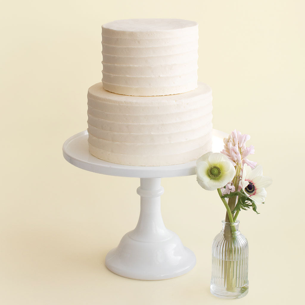 2-Tier Ribbed Cake