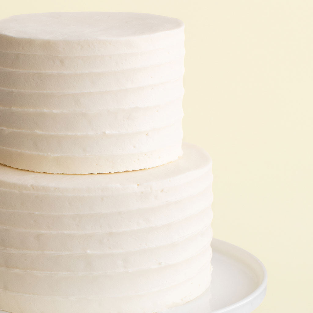 2-Tier Ribbed Cake