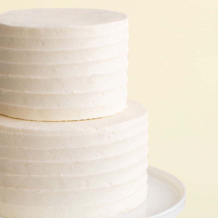 Crave Cupcakes - Cakes | Ribbed Tiered Cake