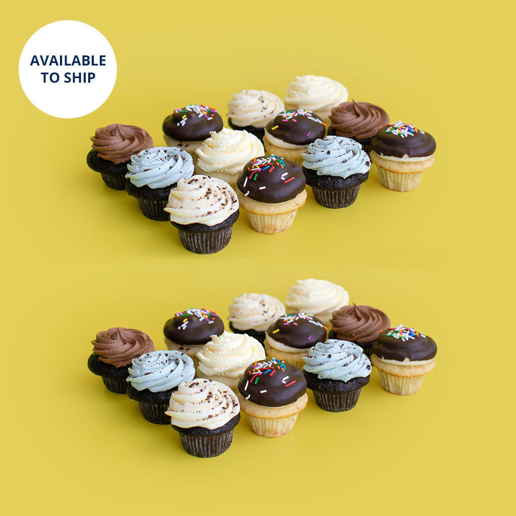 January Mini Cupcake Dozen | Two Pack