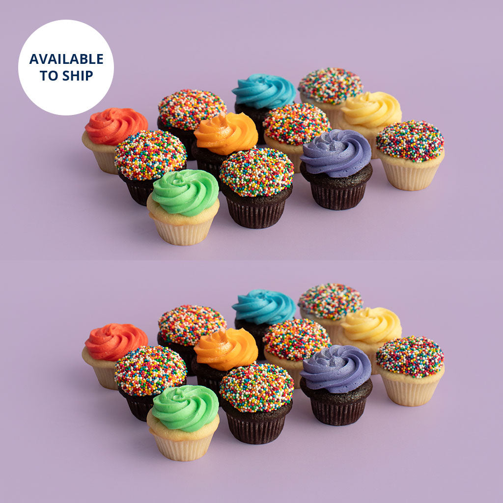 Pride Mini Cupcake Dozen | Two Pack