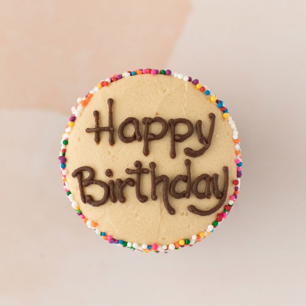 Crave Cupcakes - Happy Birthday Peanut Butter
