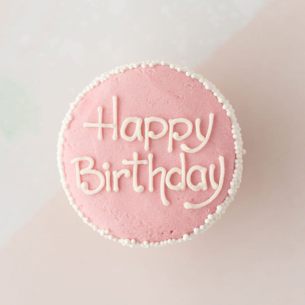 Crave Cupcakes - Happy Birthday Vanilla